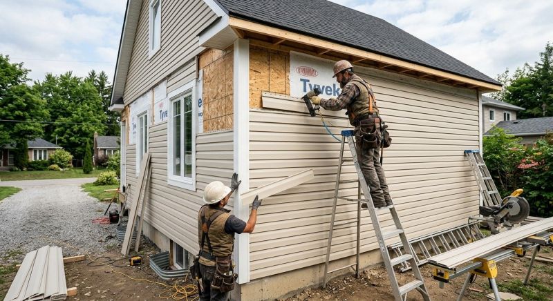 Horizontal Siding Installation in West Hartford, CT